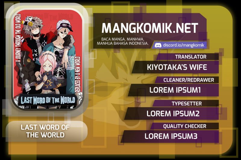 Last Word of the World Chapter 82 Gambar 1